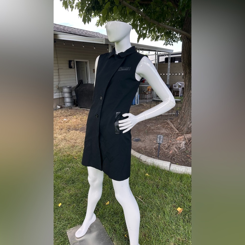 Ann Taylor Black Knit Vest